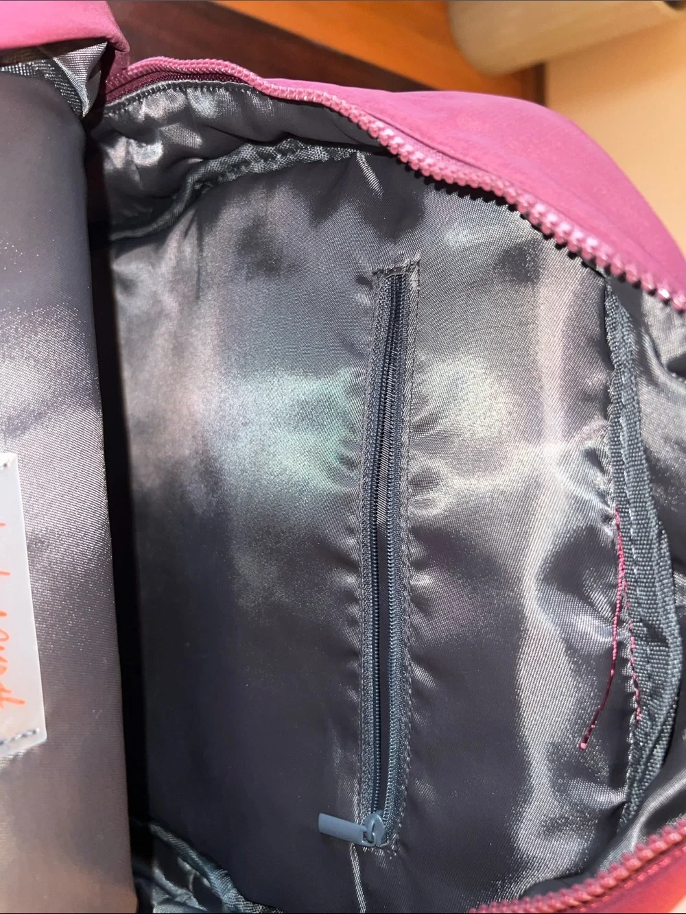 Free People Pink Quilted Backpack